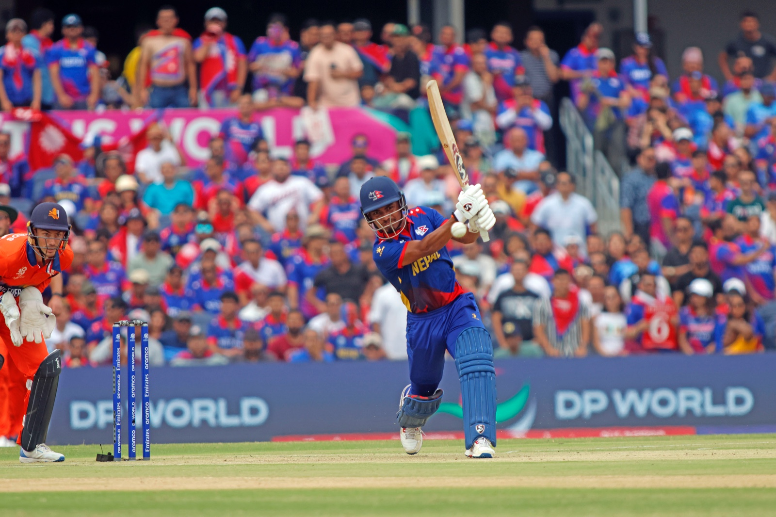 Sloppy Nepal faces six-wicket defeat on World Cup return