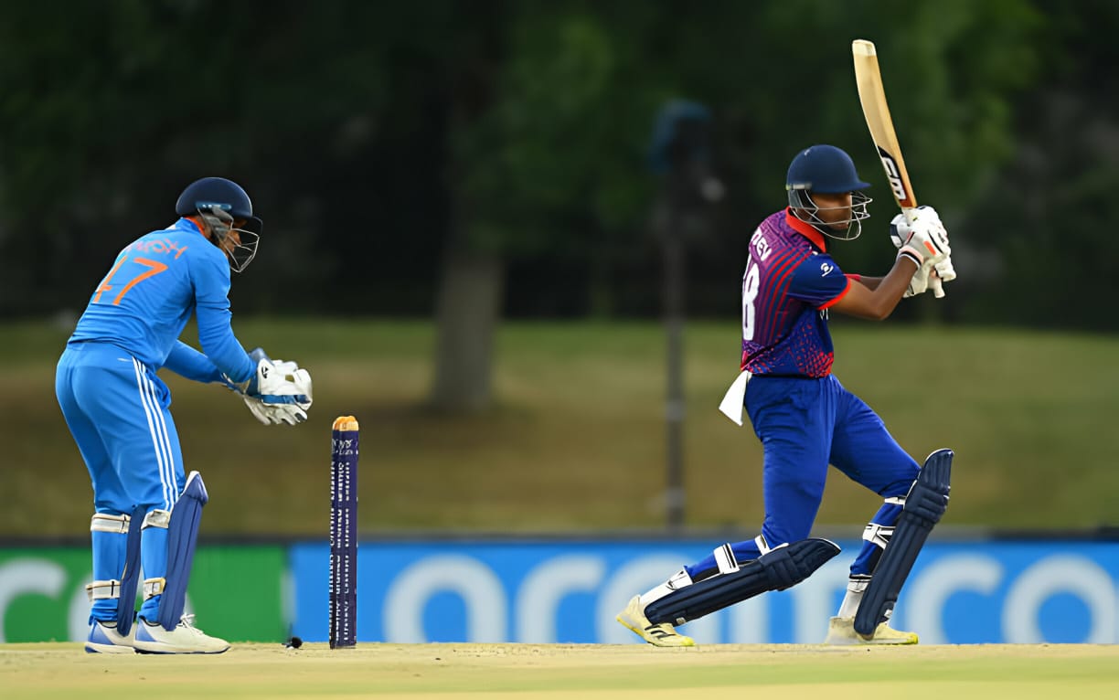 India outclass Nepal to confirm their semi-final berth