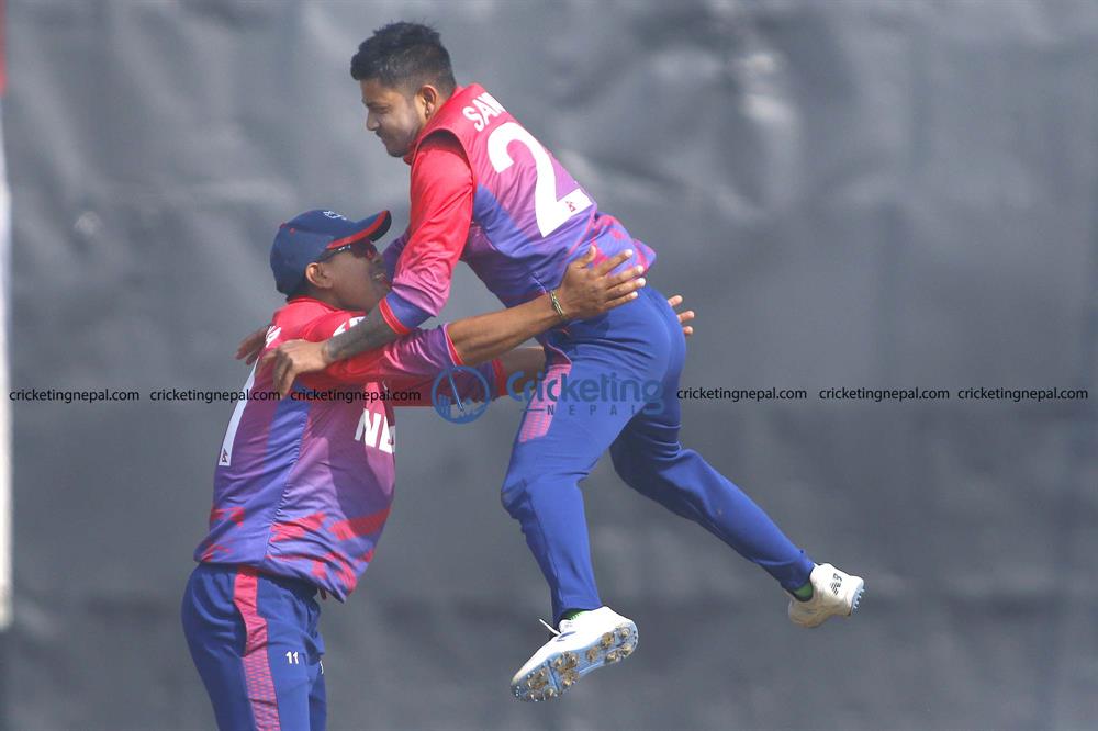 Nepal bowl out America for record low ODI total