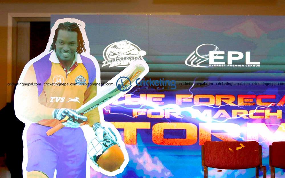 How much will Gayle pocket while playing in Nepal?