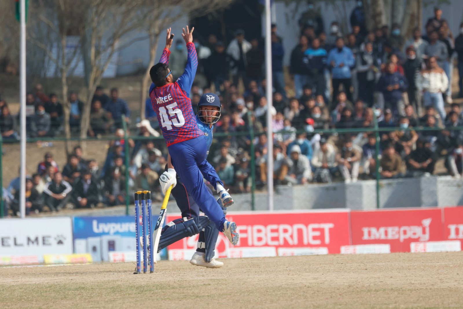 Kushal and Dipendra perform to hand Nepal their first win