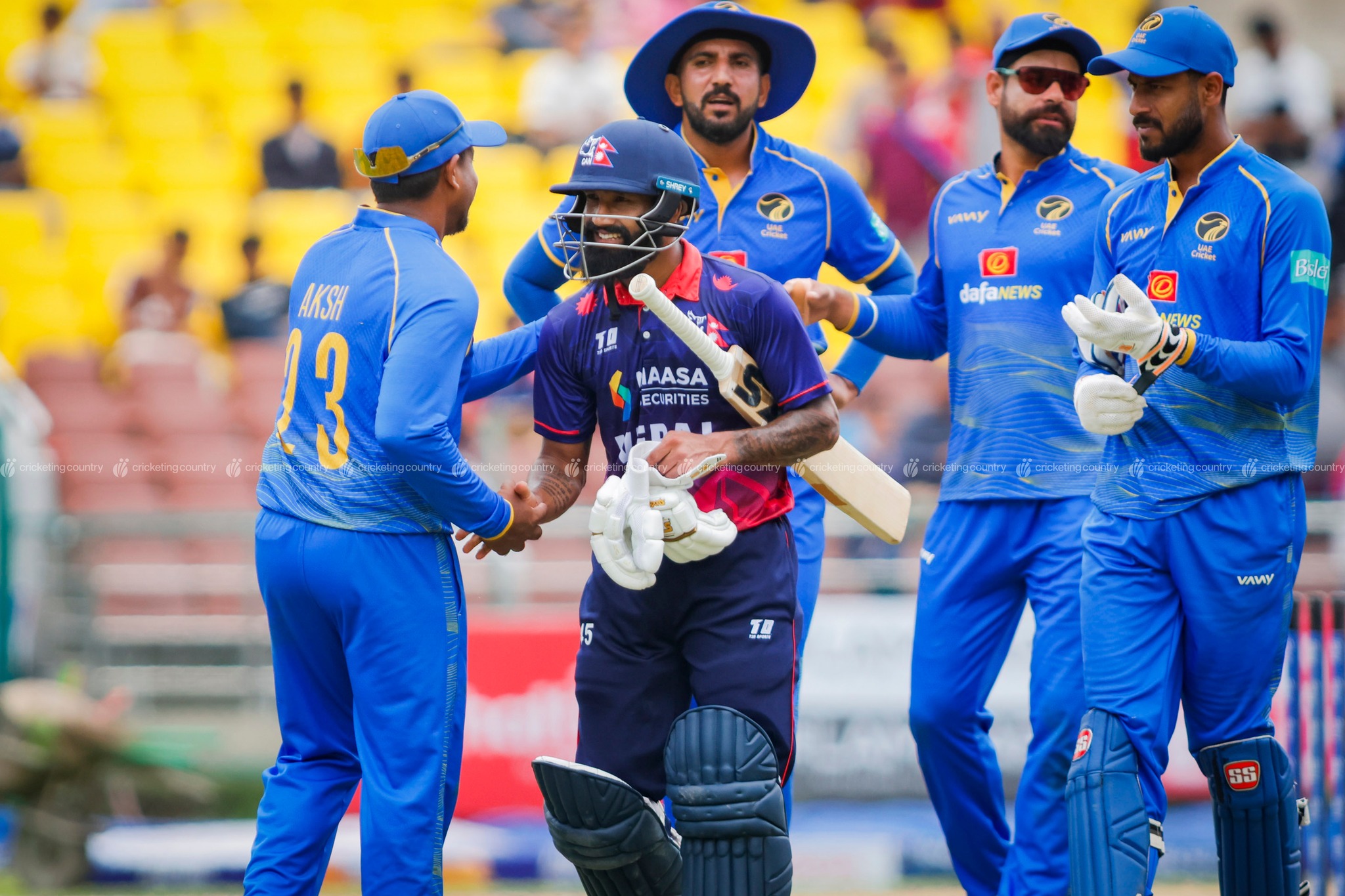 Khuzaima heroics not enough for UAE