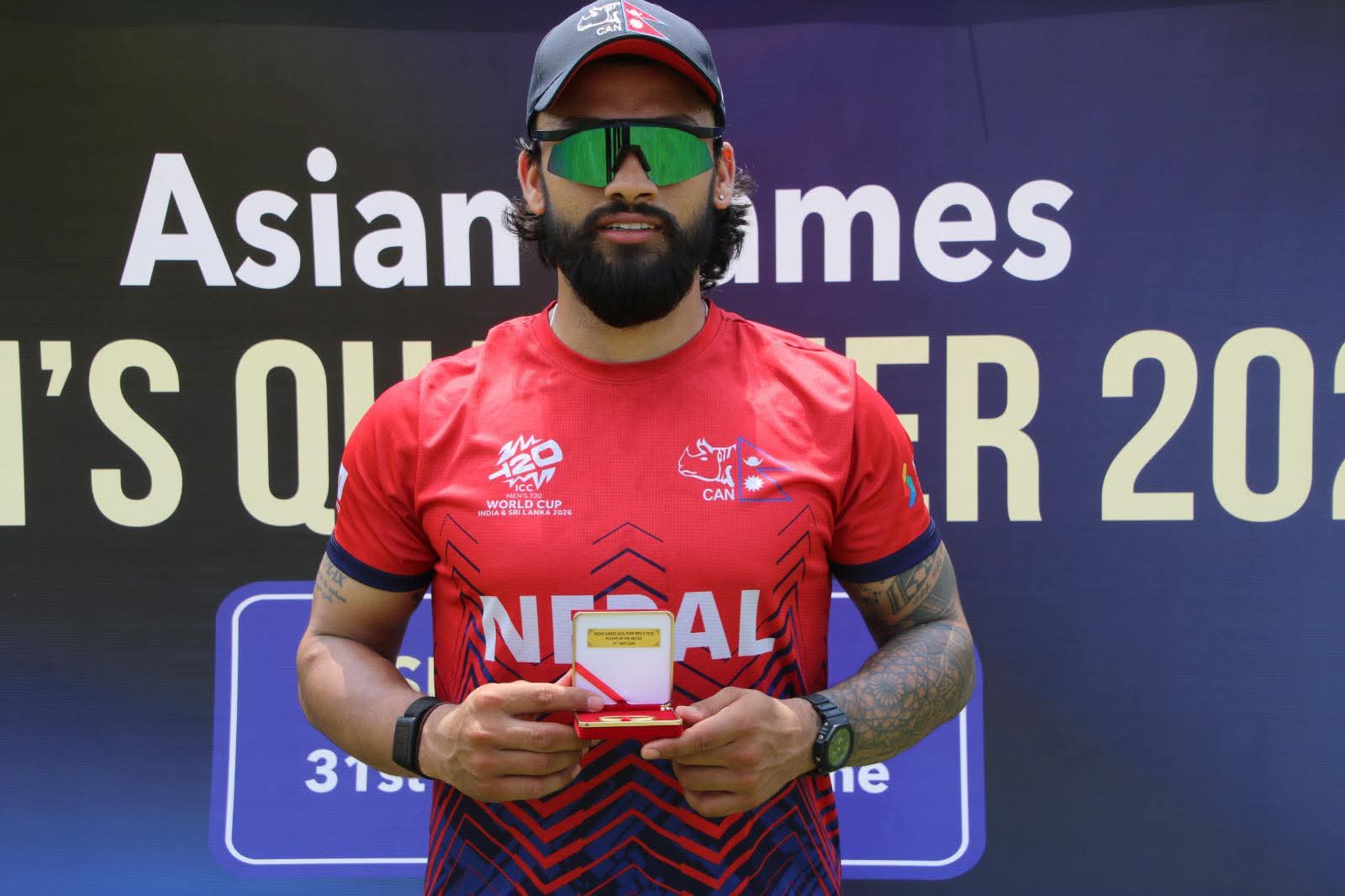 Record studded Nepal hammer China in Asian Games Qualifier opener