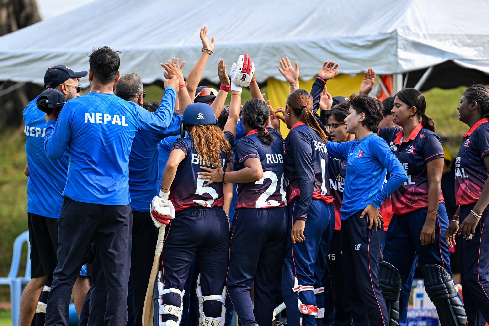 Consecutive win for Nepal in the Women’s Premier Cup