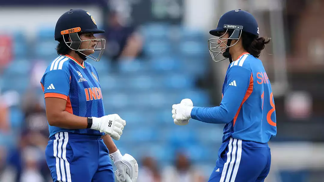 Mandhana, Shafali fire as India crush Netherlands to go top of Group A
