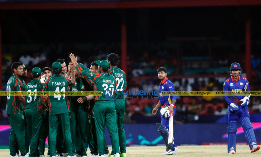 Bangladesh emerges victorious over Nepal in low-scoring match