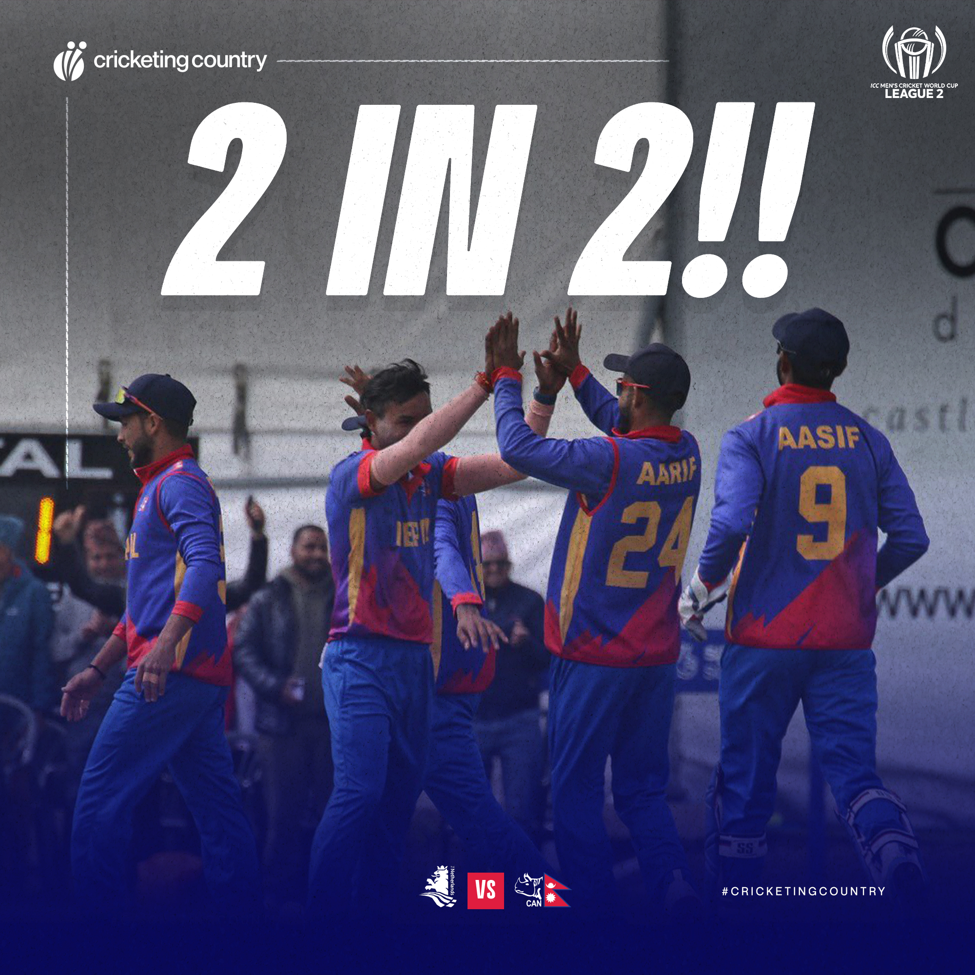 Nepal register consecutive win in Scotland